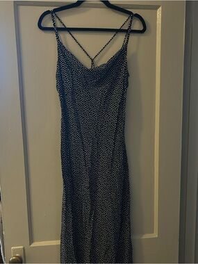 Zara Polka Dot Maxi Dress
